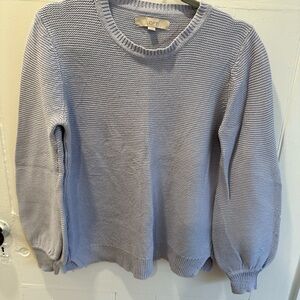 LOFT Light Lavender Crewneck Sweater